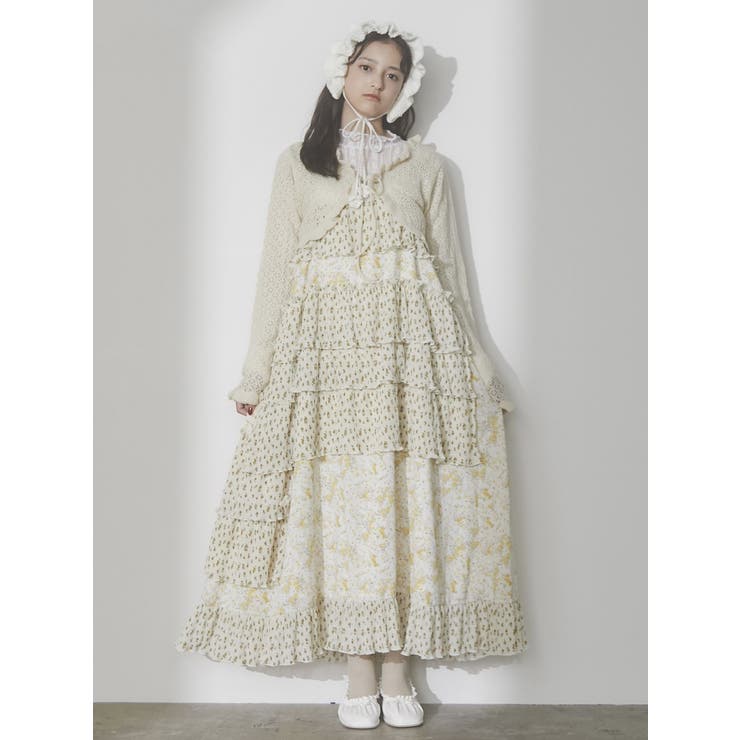 イレギュラーキャミワンピース[品番：MKSW0055433]｜merry jenny
