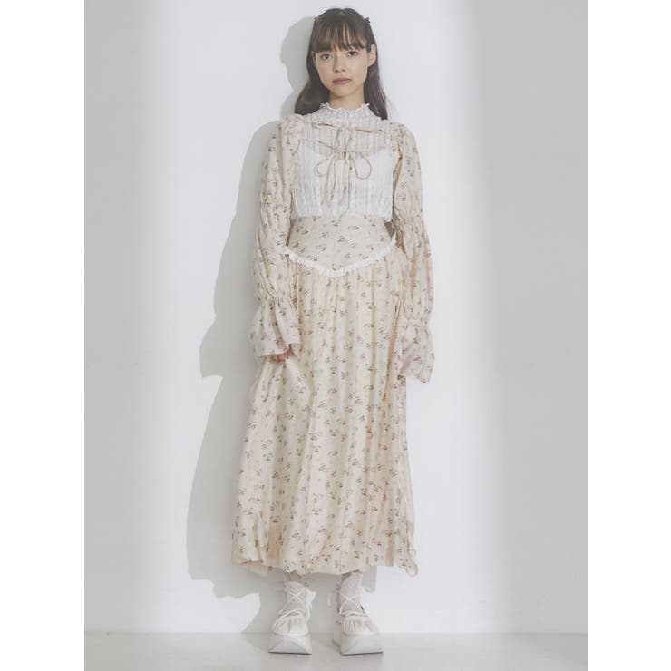 セットアップ着用可能】petit flower2wayスリーブ[品番
