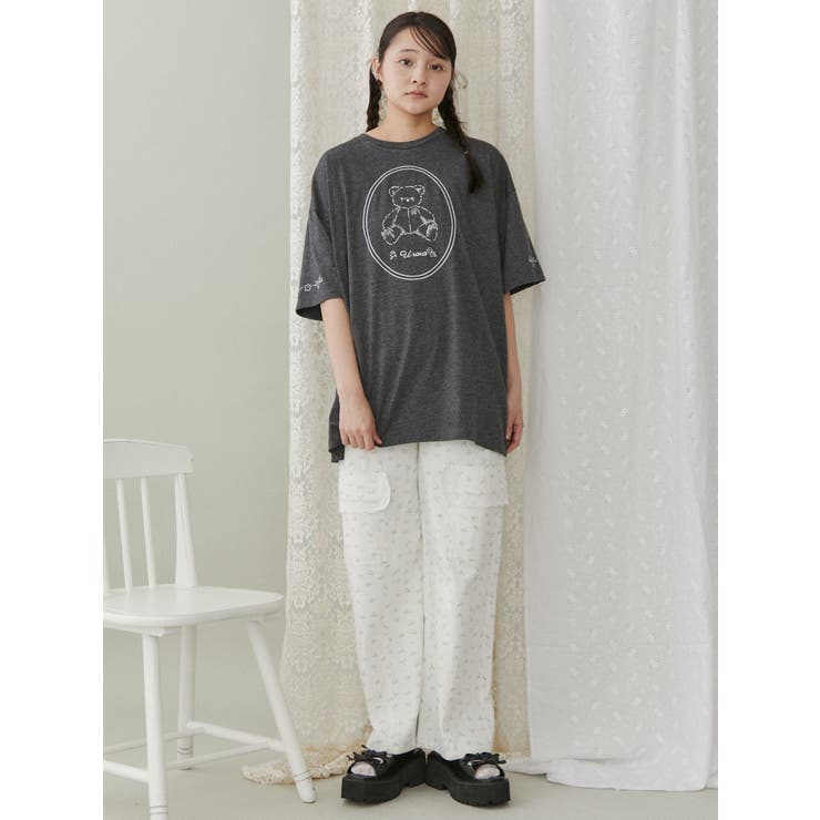 petit flowerカーゴパンツ[品番：MKSW0057324]｜merry jenny
