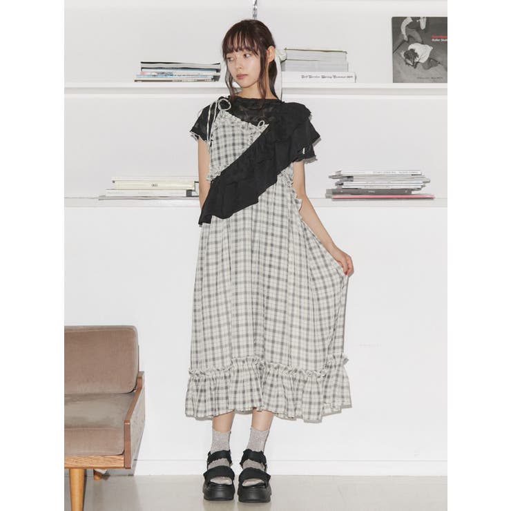 フリルメッシュスニーカーサンダル | merry jenny | 詳細画像32 