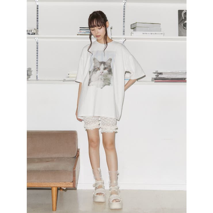 フリルメッシュスニーカーサンダル | merry jenny | 詳細画像34 