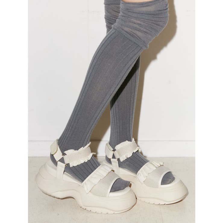 フリルメッシュスニーカーサンダル | merry jenny | 詳細画像37 