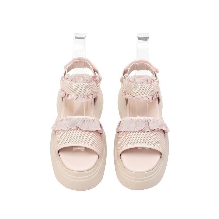 フリルメッシュスニーカーサンダル | merry jenny | 詳細画像50 