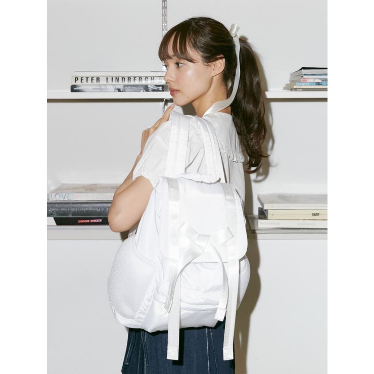 リボンバックパック[品番：MKSW0057490]｜merry jenny（メリージェ二ー 