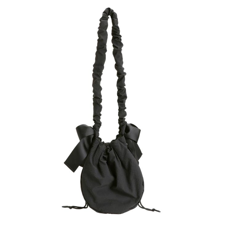 リボンギャザーショルダーbag[品番：MKSW0057491]｜merry jenny