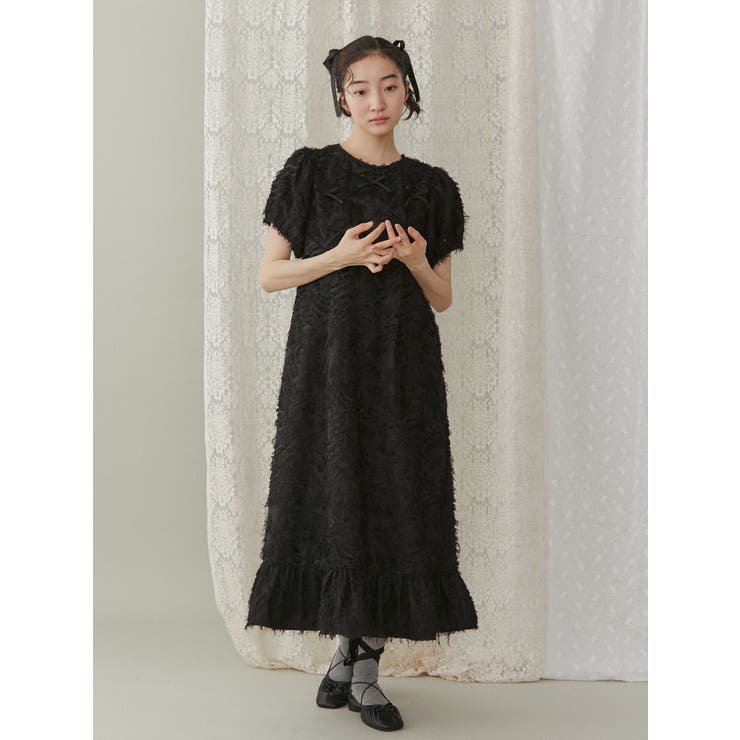merry jenny リボンがいっぱいワンピース メリージェニー merry jenny リボンがいっぱいワンピース