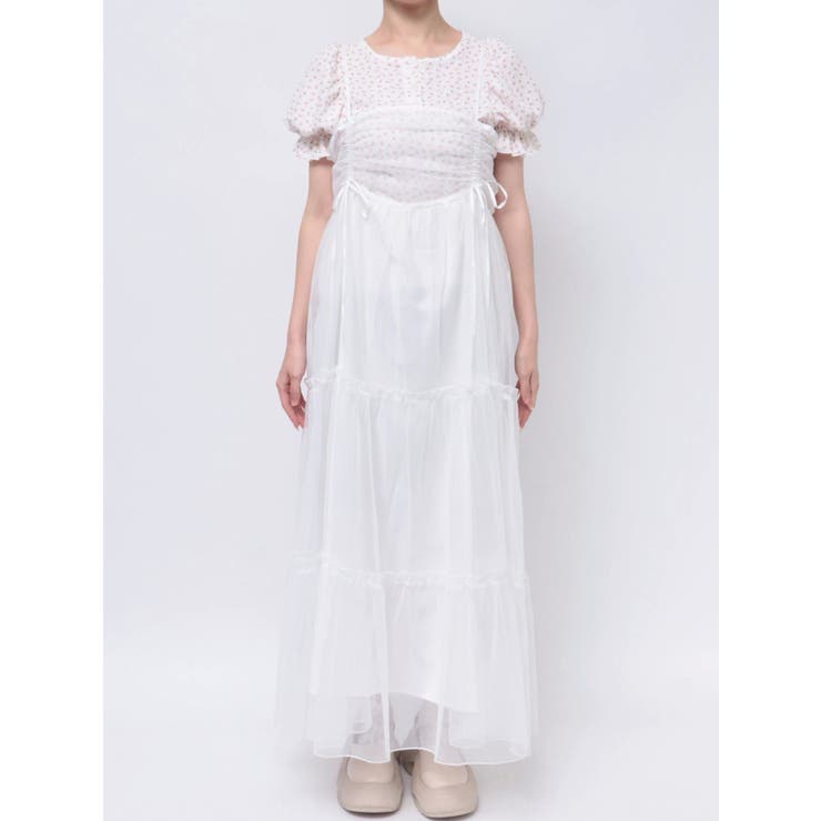 ドロストチュールキャミワンピース | merry jenny | 詳細画像42 