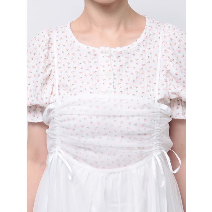 ドロストチュールキャミワンピース | merry jenny | 詳細画像45 