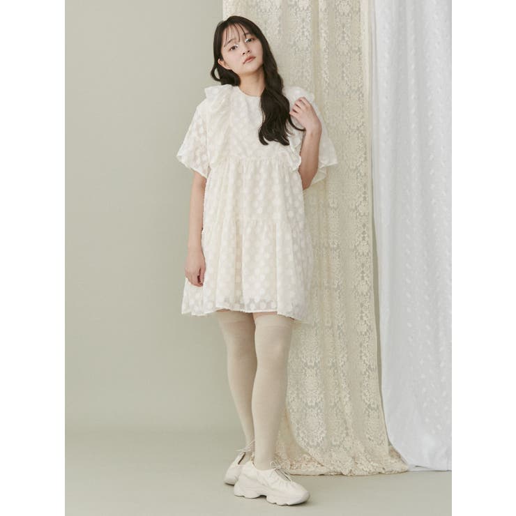 早瀬ノエル コラボ】airy petit flowerミニワンピース（Tiny
