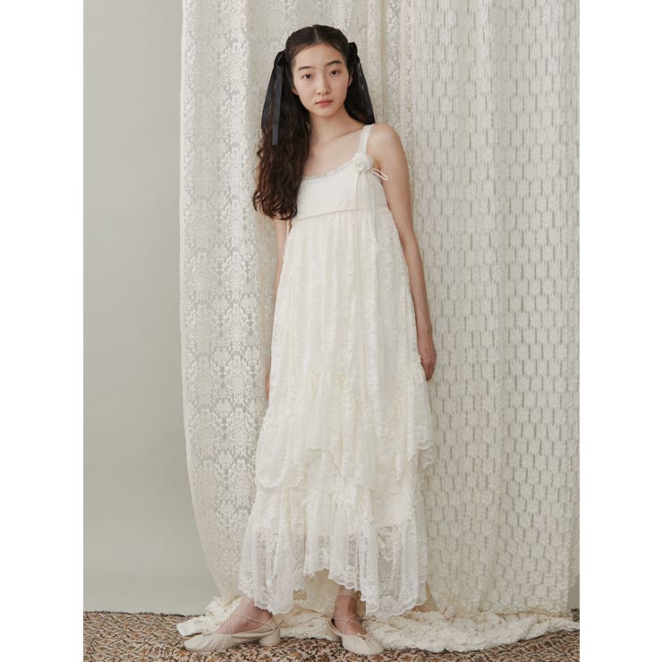 デコラティブレースキャミワンピ　誰か買ってー！ デコラティブレースキャミワンピ 誰か買ってー！ デコラティブ