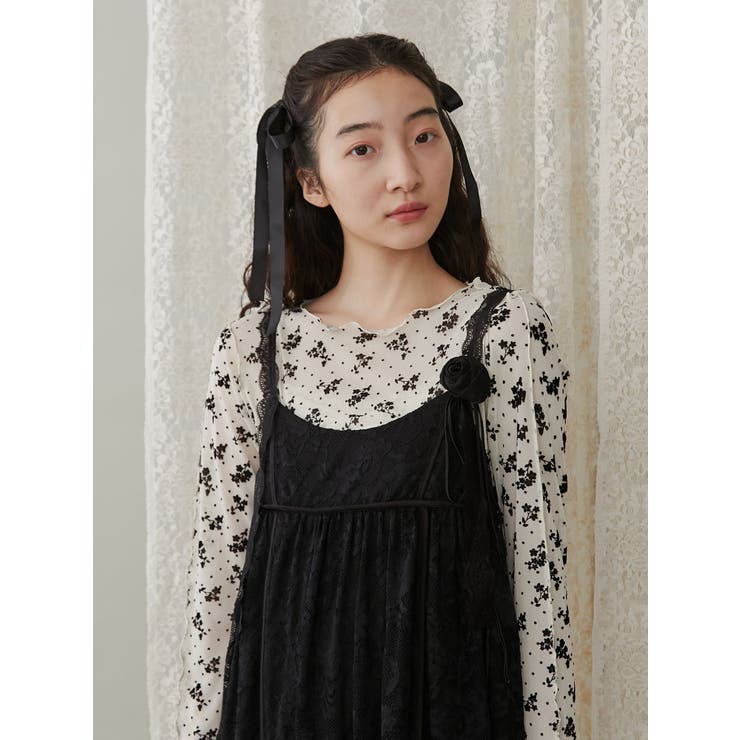 merryjenny デコラティブレースキャミワンピース 20th 