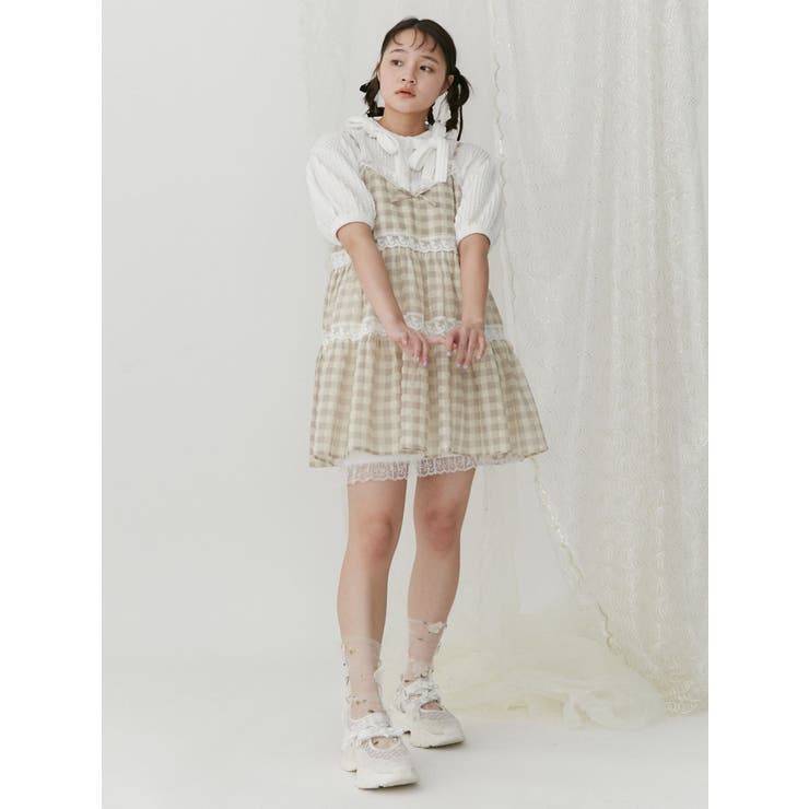 【追加生産分】checkフレアベビードール | merry jenny | 詳細画像20
