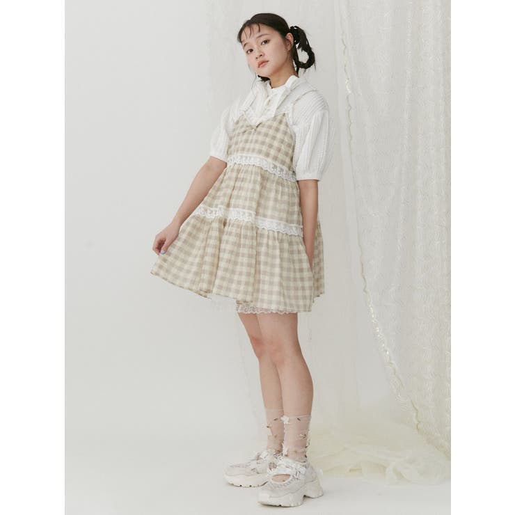 【追加生産分】checkフレアベビードール | merry jenny | 詳細画像22