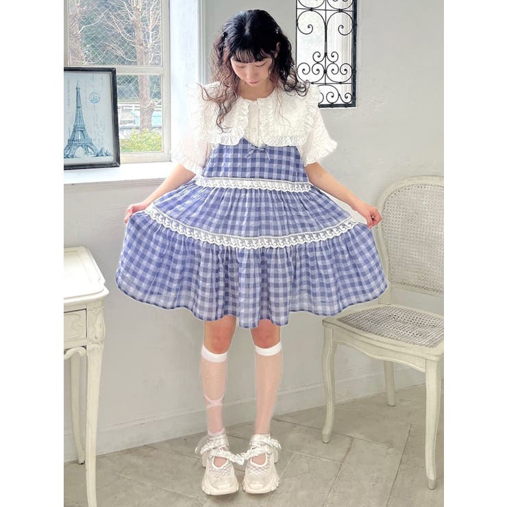 【追加生産分】checkフレアベビードール | merry jenny | 詳細画像28