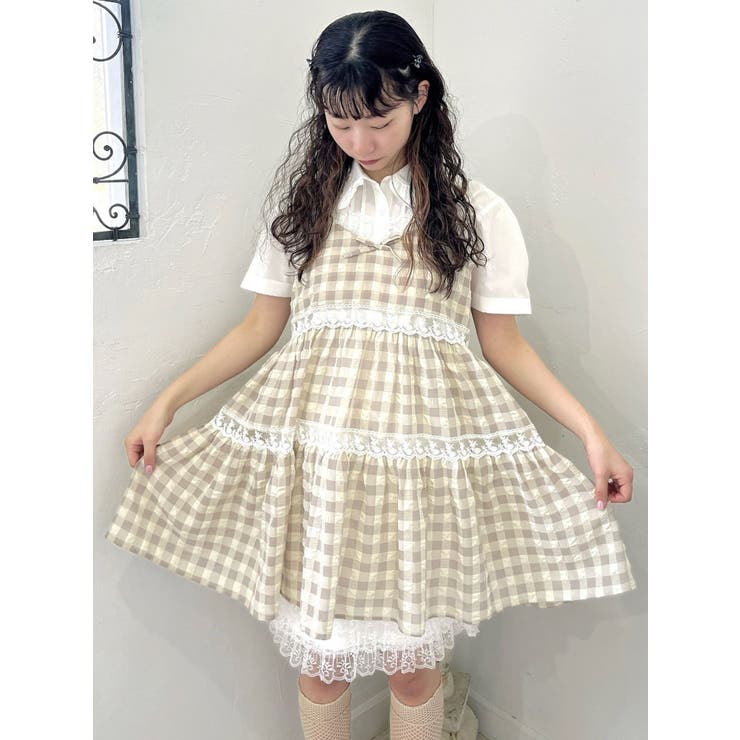 【追加生産分】checkフレアベビードール | merry jenny | 詳細画像31