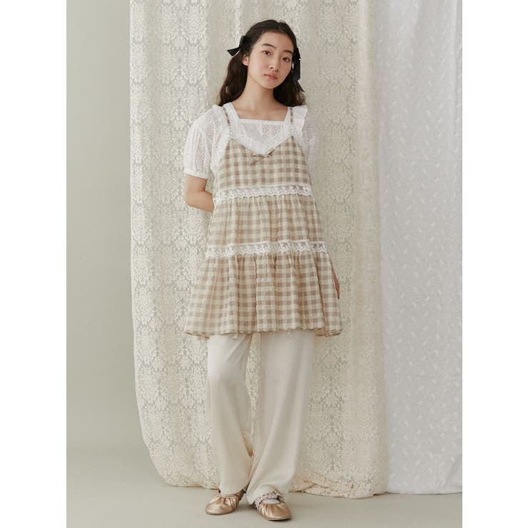 【追加生産分】checkフレアベビードール | merry jenny | 詳細画像35