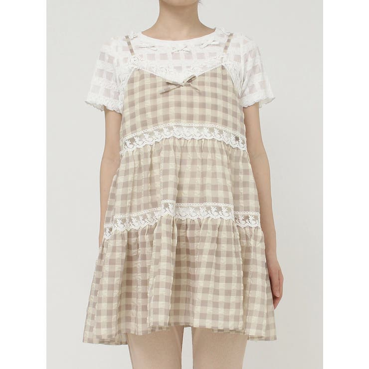 【追加生産分】checkフレアベビードール | merry jenny | 詳細画像41