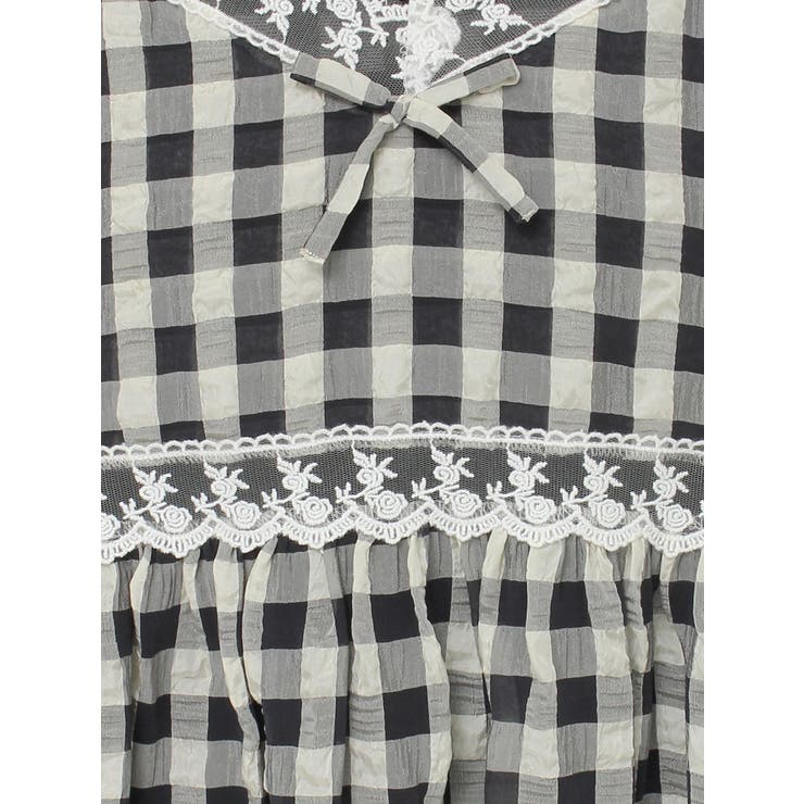 【追加生産分】checkフレアベビードール | merry jenny | 詳細画像49