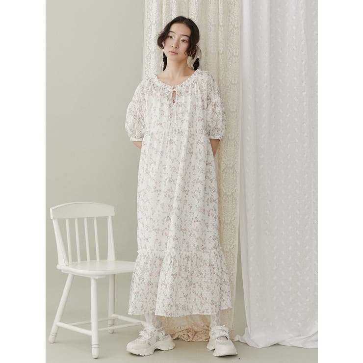 ribbonシアーベルクロスニーカー | merry jenny | 詳細画像16 