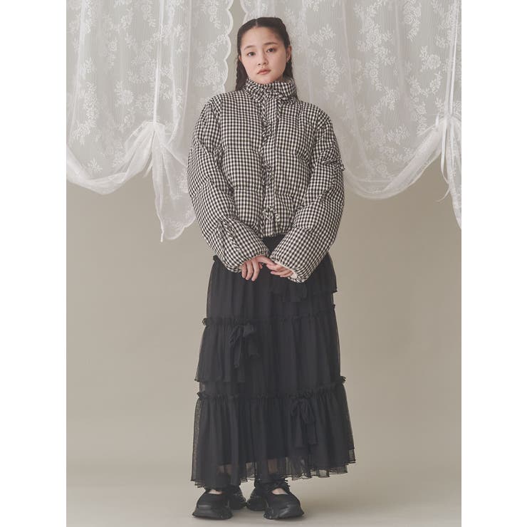 ribbonシアーベルクロスニーカー | merry jenny | 詳細画像2 