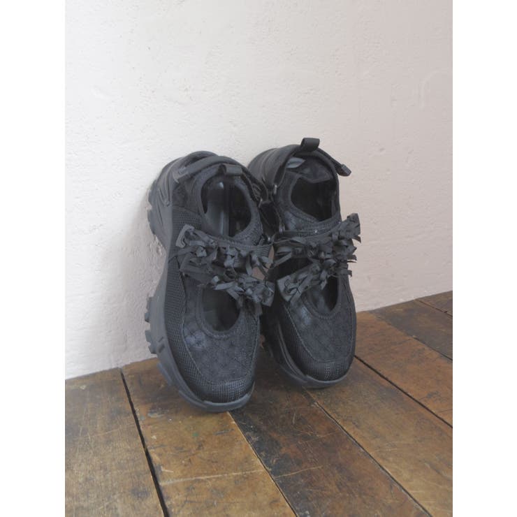 ribbonシアーベルクロスニーカー | merry jenny | 詳細画像34 