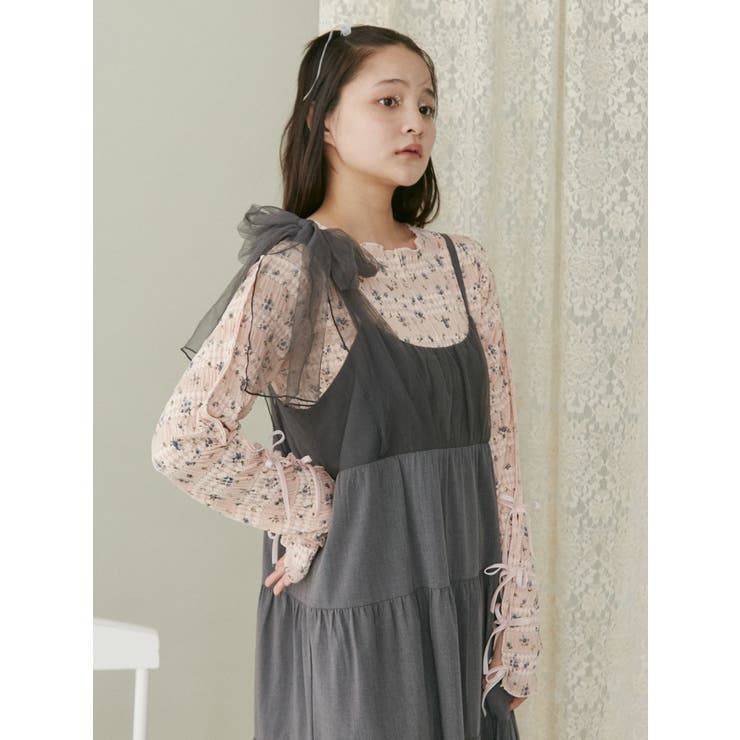 floral print レースtops | merry jenny | 詳細画像28 