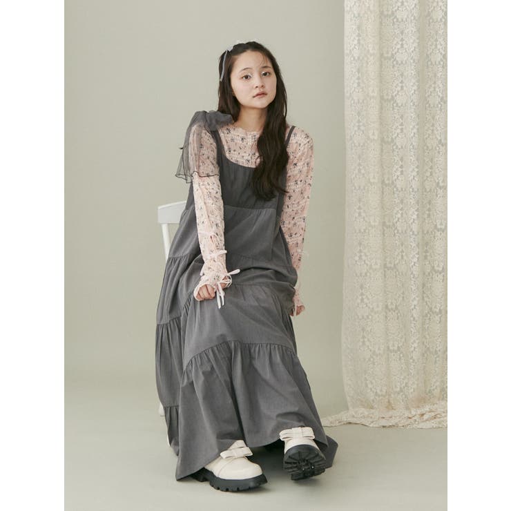 floral print レースtops | merry jenny | 詳細画像29 