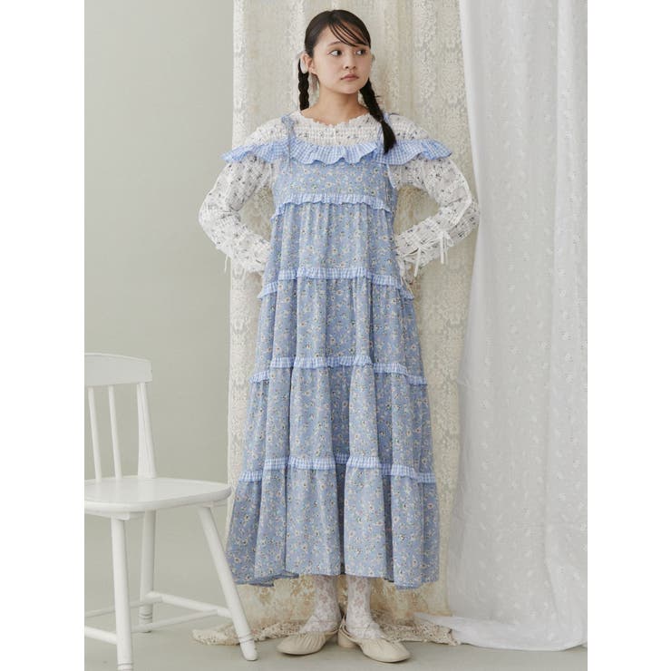 floral print レースtops | merry jenny | 詳細画像43 