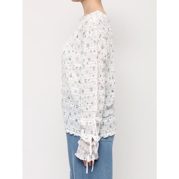 floral print レースtops | merry jenny | 詳細画像45 