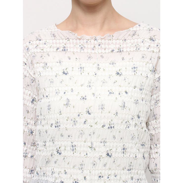 floral print レースtops | merry jenny | 詳細画像47 