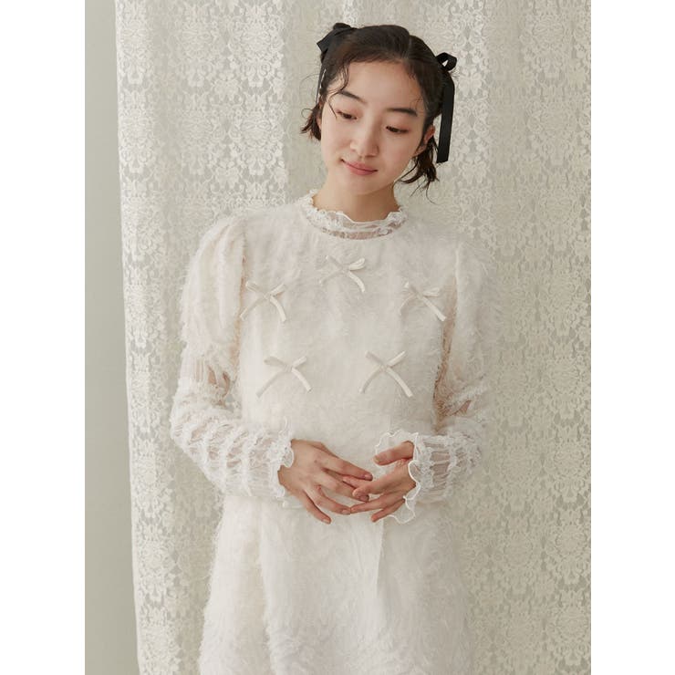 fluffy frill tops | merry jenny | 詳細画像21 