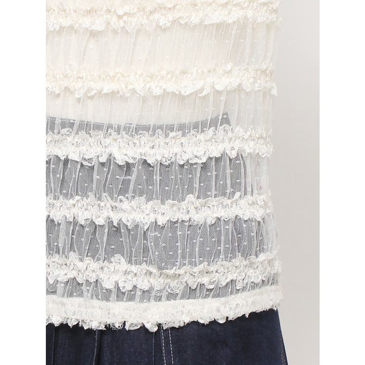 fluffy frill tops | merry jenny | 詳細画像29 