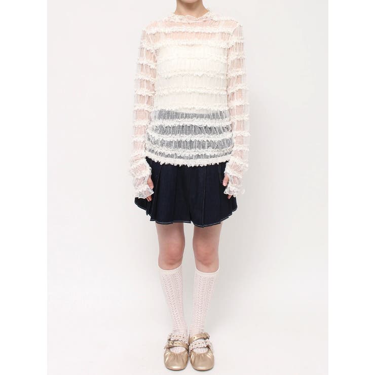 fluffy frill tops | merry jenny | 詳細画像31 