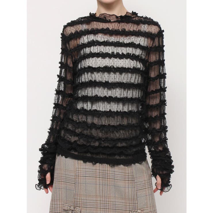 fluffy frill tops | merry jenny | 詳細画像34 