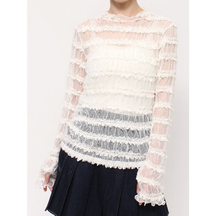 fluffy frill tops | merry jenny | 詳細画像35 