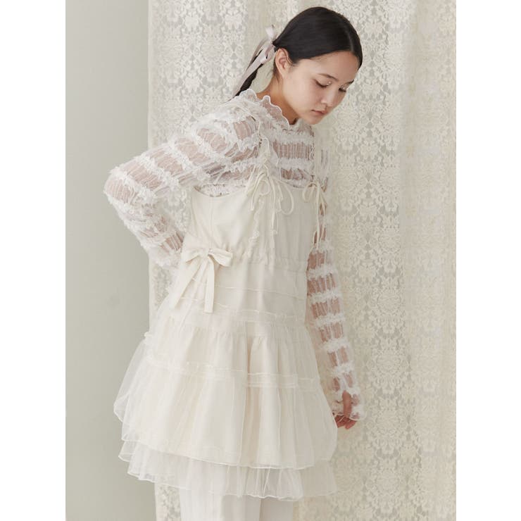 fluffy frill tops | merry jenny | 詳細画像4 