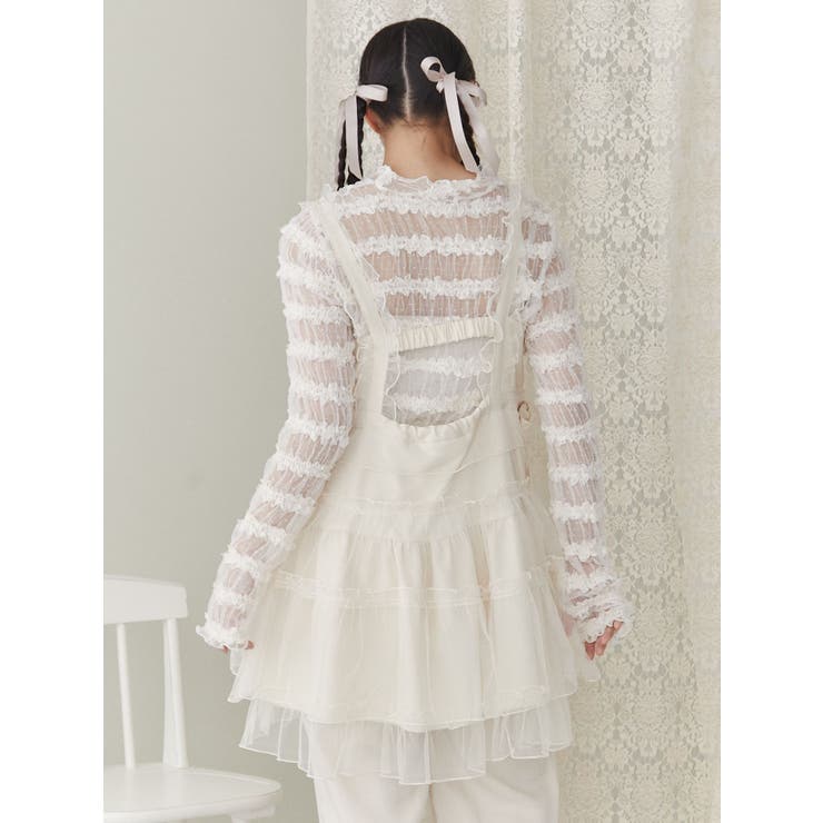 fluffy frill tops | merry jenny | 詳細画像5 