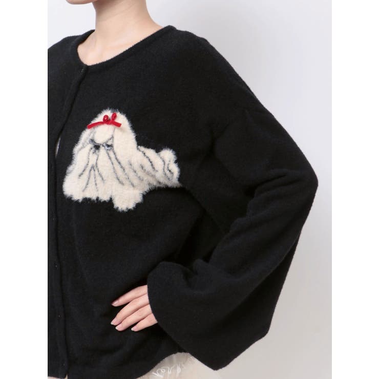 シーズー×シーズーカーディガン[品番：MKSW0059582]｜merry