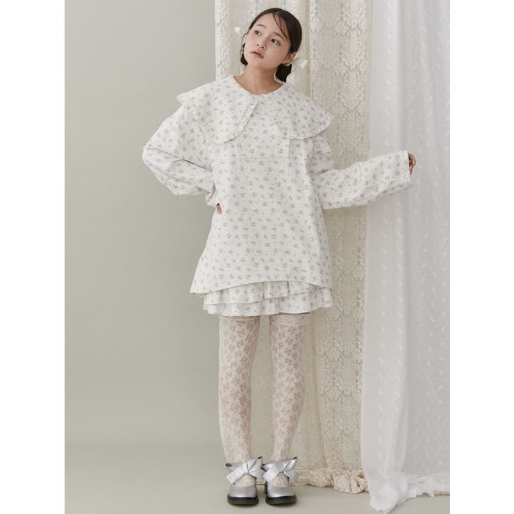 希少 黒入荷！ フリルカラーアノラック【セットアップ着用可能】[品番 トップス