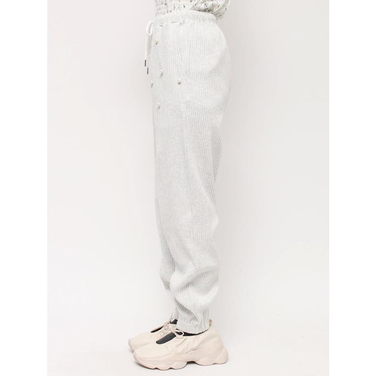パールリブジョガーパンツ | merry jenny | 詳細画像21 