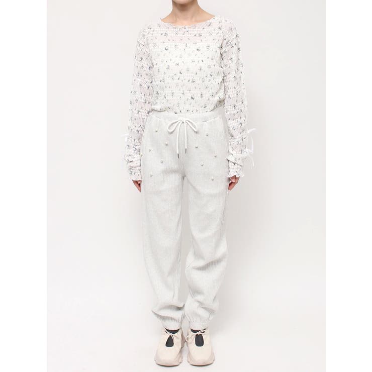 パールリブジョガーパンツ | merry jenny | 詳細画像27 