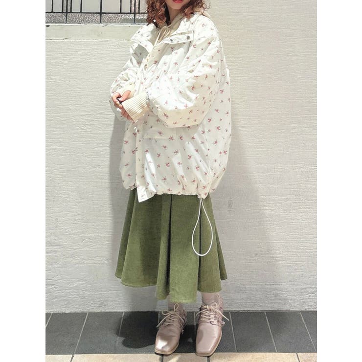 リボンプリーツミディスカート【セットアップ着用可能】 | merry jenny | 詳細画像6 