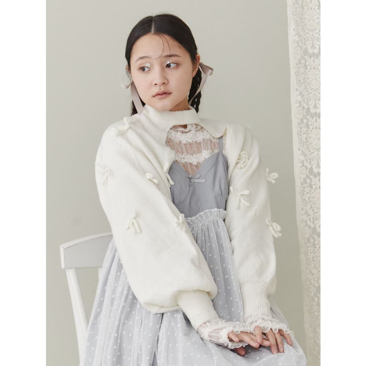 ニットリボンスリーブ | merry jenny | 詳細画像22 