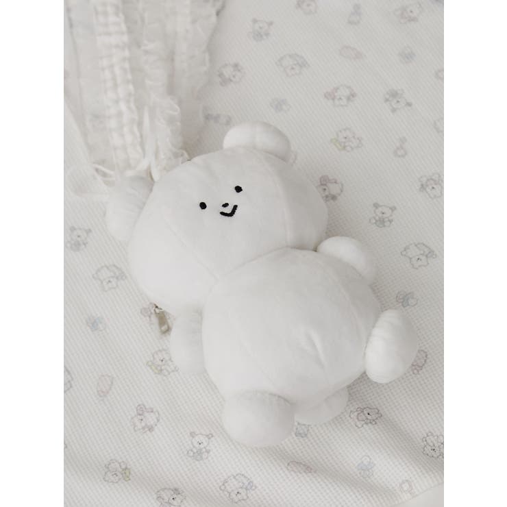 peichan.コラボ】くまちゃんフリルポシェット[品番：MKSW0061029