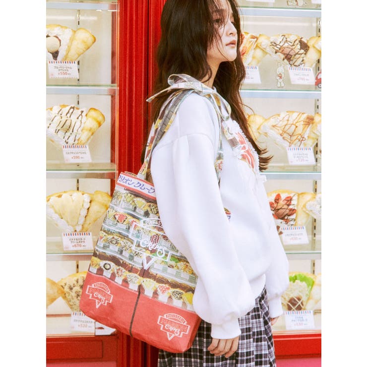 【マリオンクレープコラボ】ショーウィンドウプリントトートBag | merry jenny | 詳細画像5 