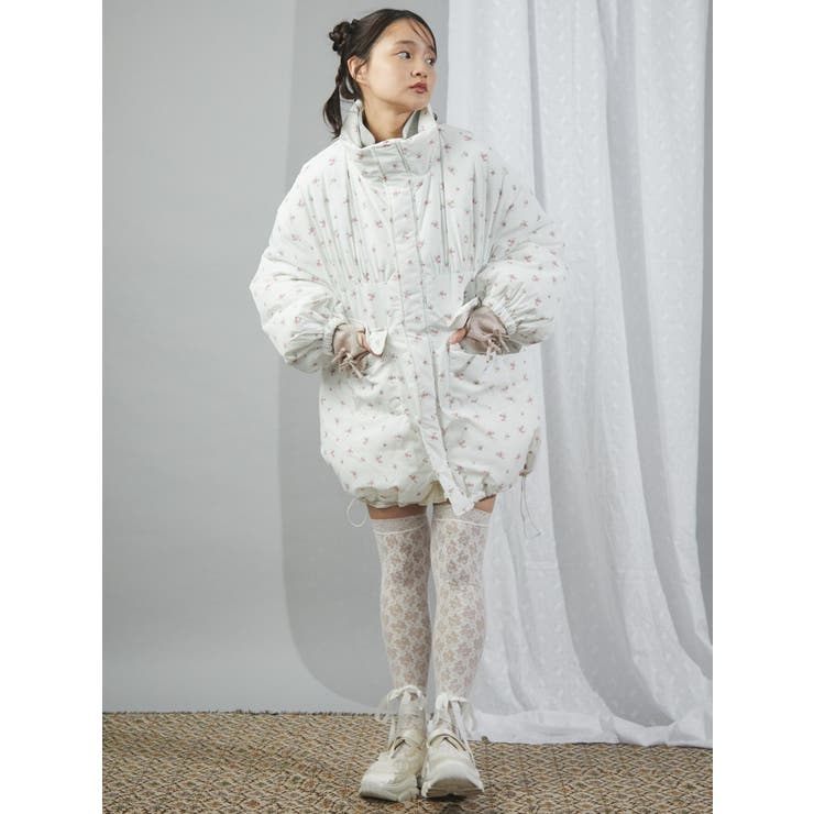 flowerパファーコート merry jenny flowerパファーコート[品番：MKSW0060141]｜merry jenny