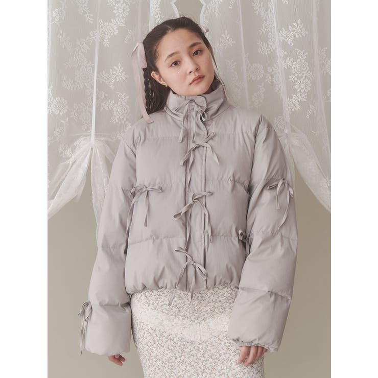 merry jenny ribbonフリルパデットジャケット pre orde 】 ㅤㅤㅤㅤㅤㅤㅤㅤㅤㅤㅤㅤㅤ 2025 winter itemのpre order