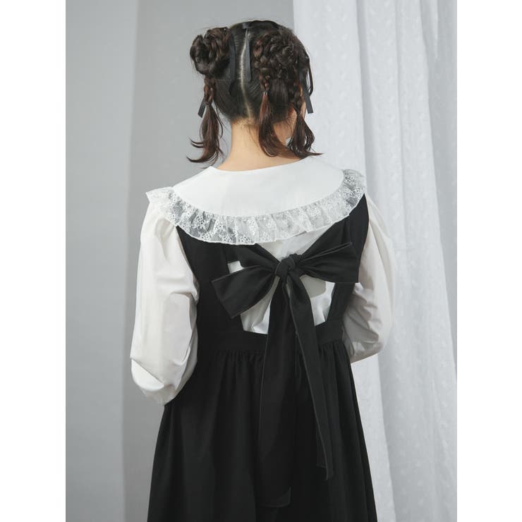 twinkleレースフリルカラーブラウス[品番：MKSW0060145]｜merry  jenny（メリージェ二ー）のレディースファッション通販｜SHOPLIST（ショップリスト）