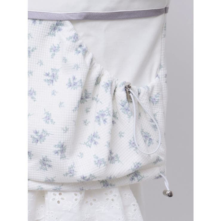 merry jenny floral ショートトラックジャケット floralショートトラックジャケット[品番：MKSW0062125]｜merry