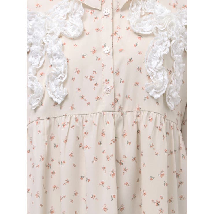 flowerフリルリボンワンピース | merry jenny | 詳細画像33 